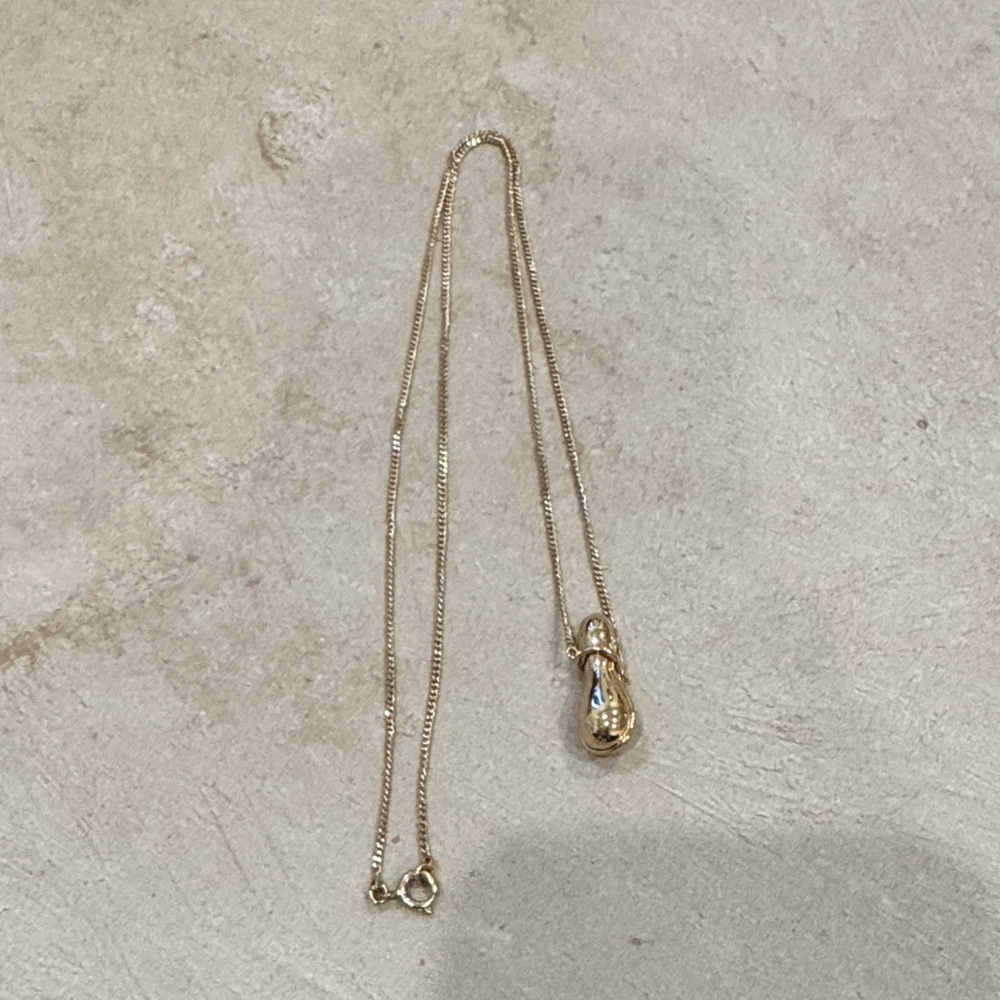 COS Gold Pendant Necklace